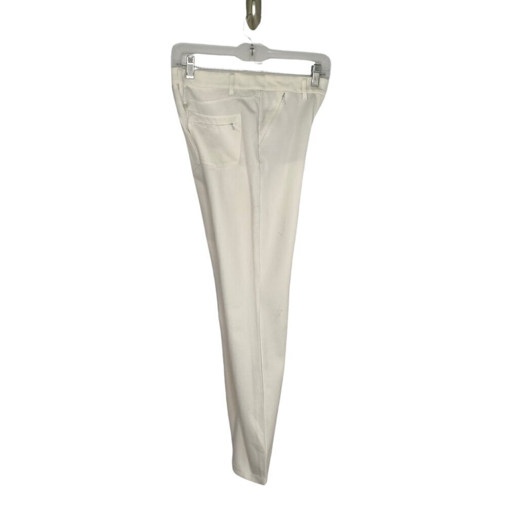 White House Black Market White Skinny Leg Stretch Pants, Size OR/XS #272 - Picture 4 of 12